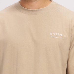 Beige Vintage Tee 6
