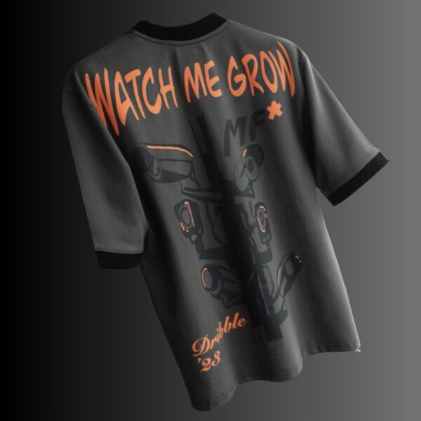 DRBL GREY OVERSIZED T SHIRT 1