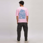 Pink Line Art Tee 3