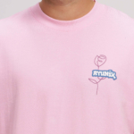 Pink Line Art Tee 5
