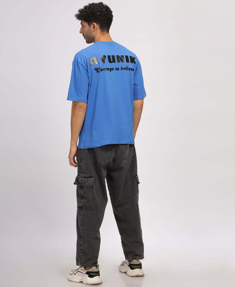 Royal Blue Vintage Tee 3