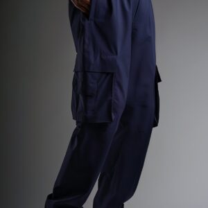 cultured downalley singnature cargos navy blue 2 ne