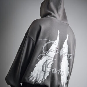 goteo grey peafowl oversized hoodie 1