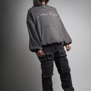 goteo grey peafowl oversized hoodie 8