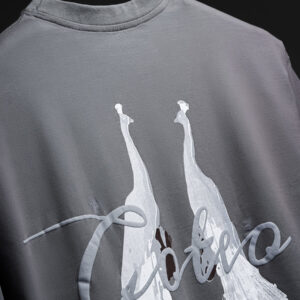 goteo grey peafowl tee 6