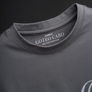 goteo grey peafowl tee 7