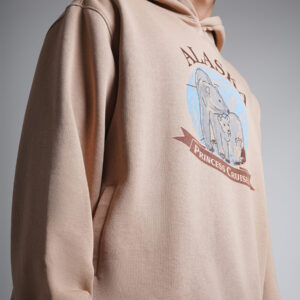 Alaska Oversized Hoodie Beige 5