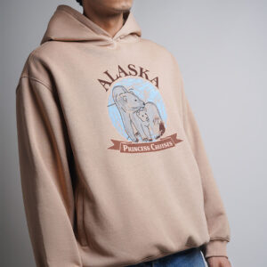 Alaska Oversized Hoodie Beige 6