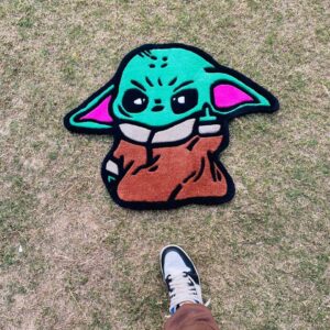 BABY YODA RUG 1 2