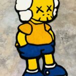 BART SIMPSON X KAWS RUG 2