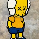 BART SIMPSON X KAWS RUG 4