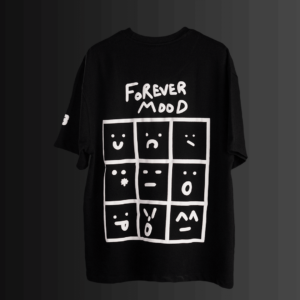 BLACK – FOREVER MOOD TEE 1