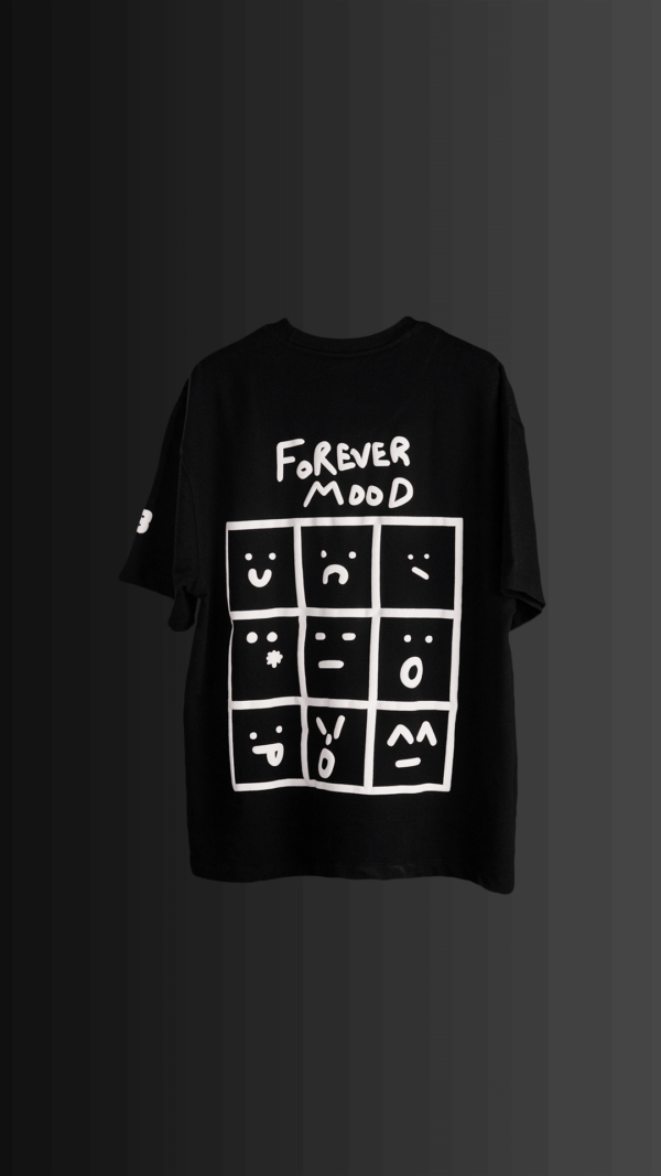 BLACK – FOREVER MOOD TEE 1