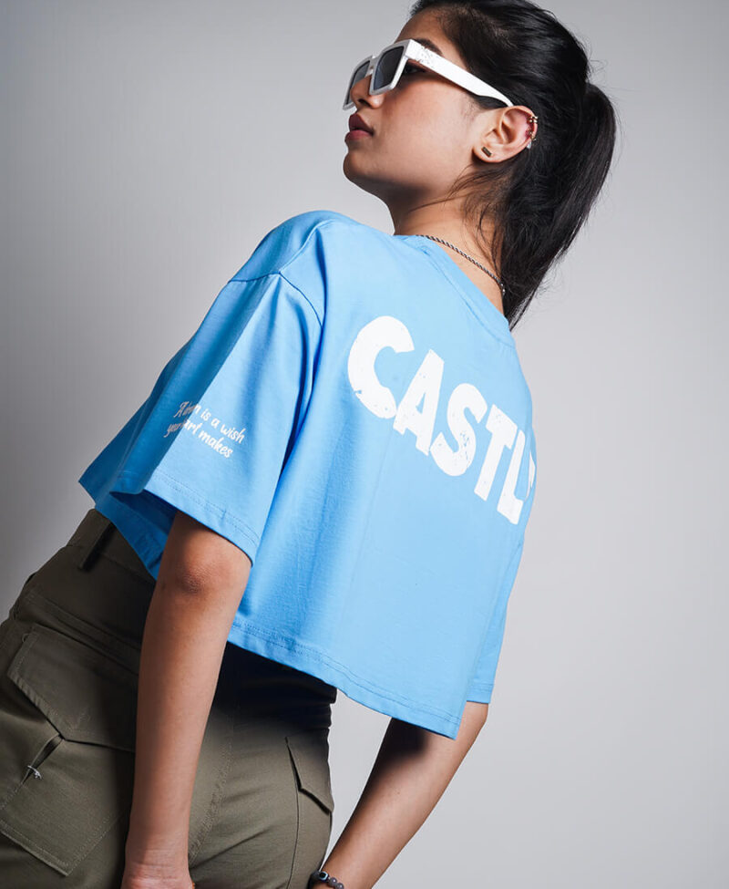 Castle Oversized Crop Top 3