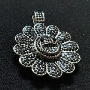 MURAKAMI BLACK SILVER PLATED 2