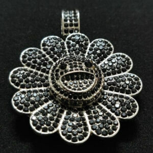 MURAKAMI BLACK SILVER PLATED 3