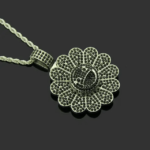 MURAKAMI BLACK SILVER PLATED 4