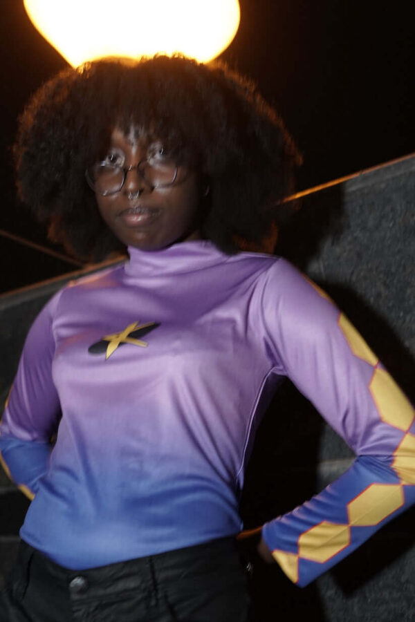 Purple ranger bodysuit 1