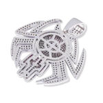 SPIDERMAN ICED OUT PENDANT SILVER 9