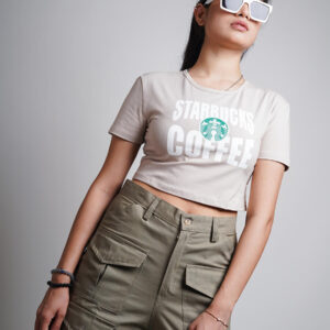 Starbucks Crop Top 3