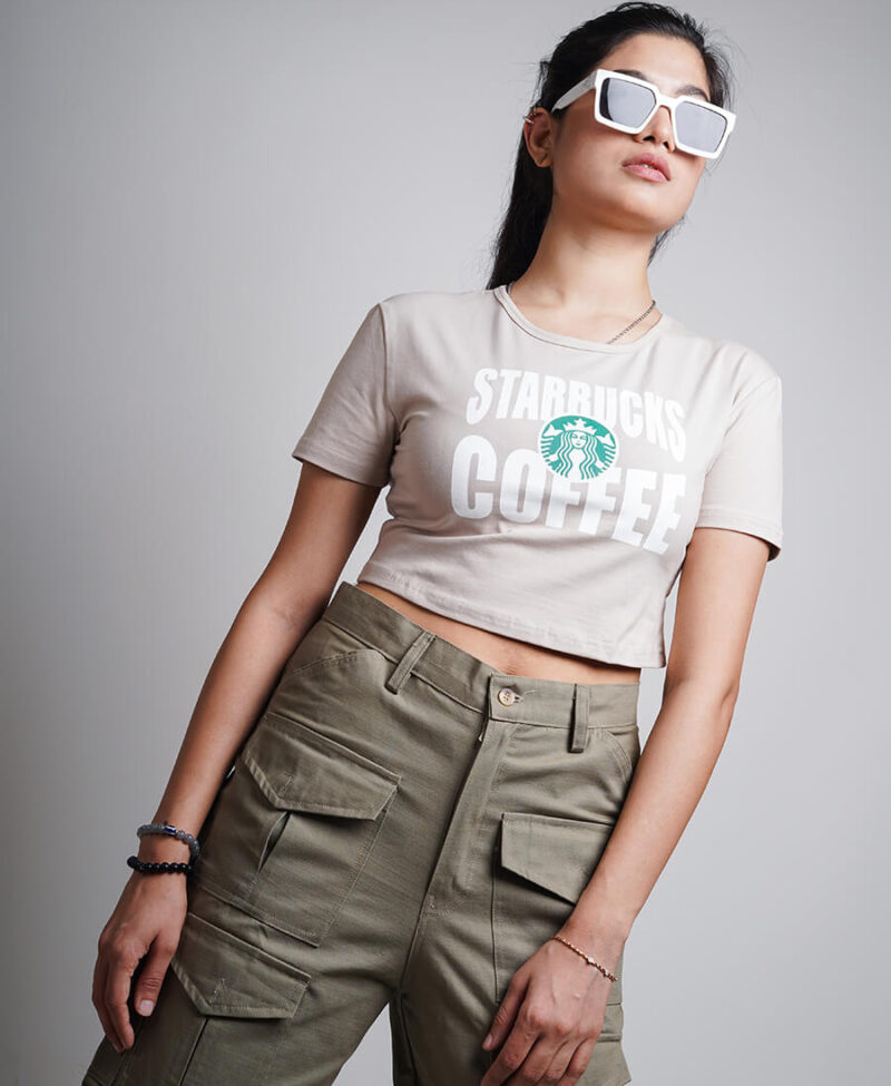 Starbucks Crop Top 3