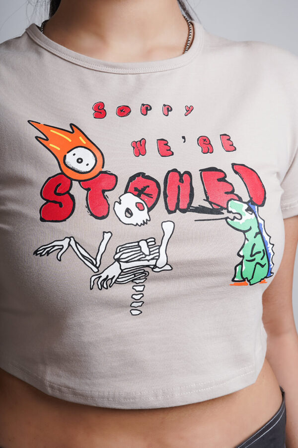Stoned Crop Top 1