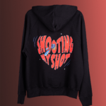 BLACK SMS RAGLAN FLEECE HOODIE 5 1
