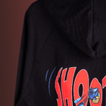 BLACK SMS RAGLAN FLEECE HOODIE 8 1