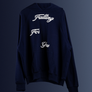 FALLING FOR YOU NAVY BLUE HOODIE 3 1