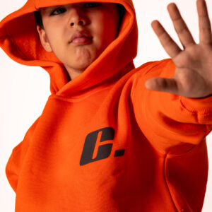 Oversized hoodie Orange 2