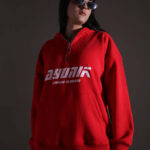 Red Half Zipper Hoodie 5
