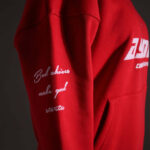 Red Half Zipper Hoodie 6