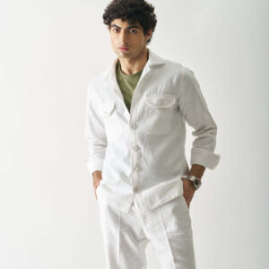 SNOWFLAKE HAVEN LINEN JACKET 2