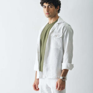 SNOWFLAKE HAVEN LINEN JACKET 4
