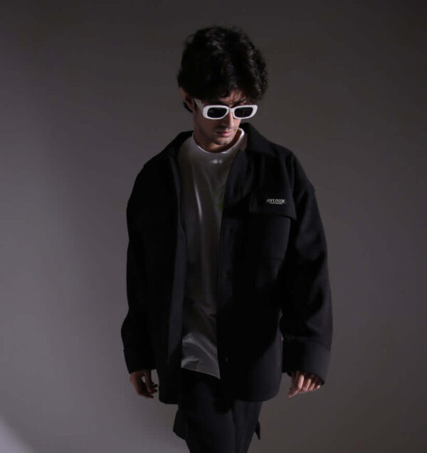 Street V2 Black Overshirt 1
