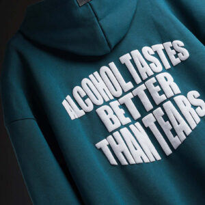 Alcoholic Ted Teal Hoodie 3