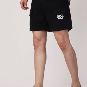 Black Utility Shorts 3