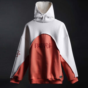 Blushade Hoodie Offwhite Peach 1