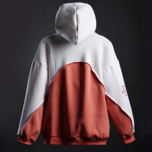 Blushade Hoodie Offwhite Peach 2