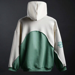 Blushade Hoodie White Green 2