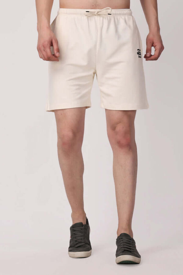 Cream Shorts 1
