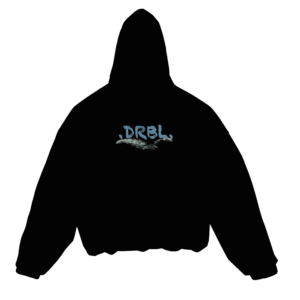 DRBL BLACK ALPHA HOODIE 1