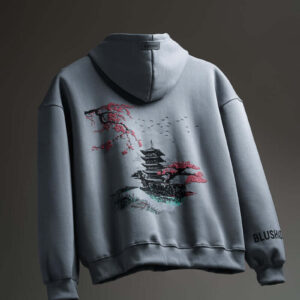 Grey Seoul Hoodie 2