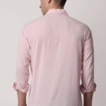Light Pink Linen Shirt 2