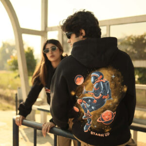 SPACE HOODIE BLACK 1