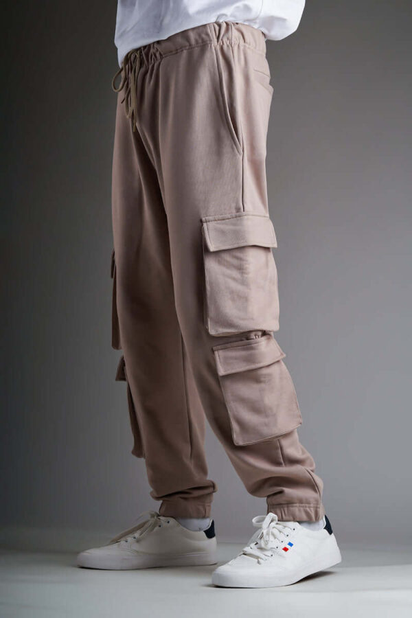 Signature Cargo Jogger Beige 1