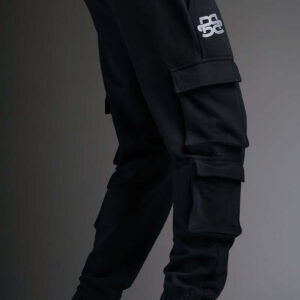 Signature Cargo Jogger Black 1