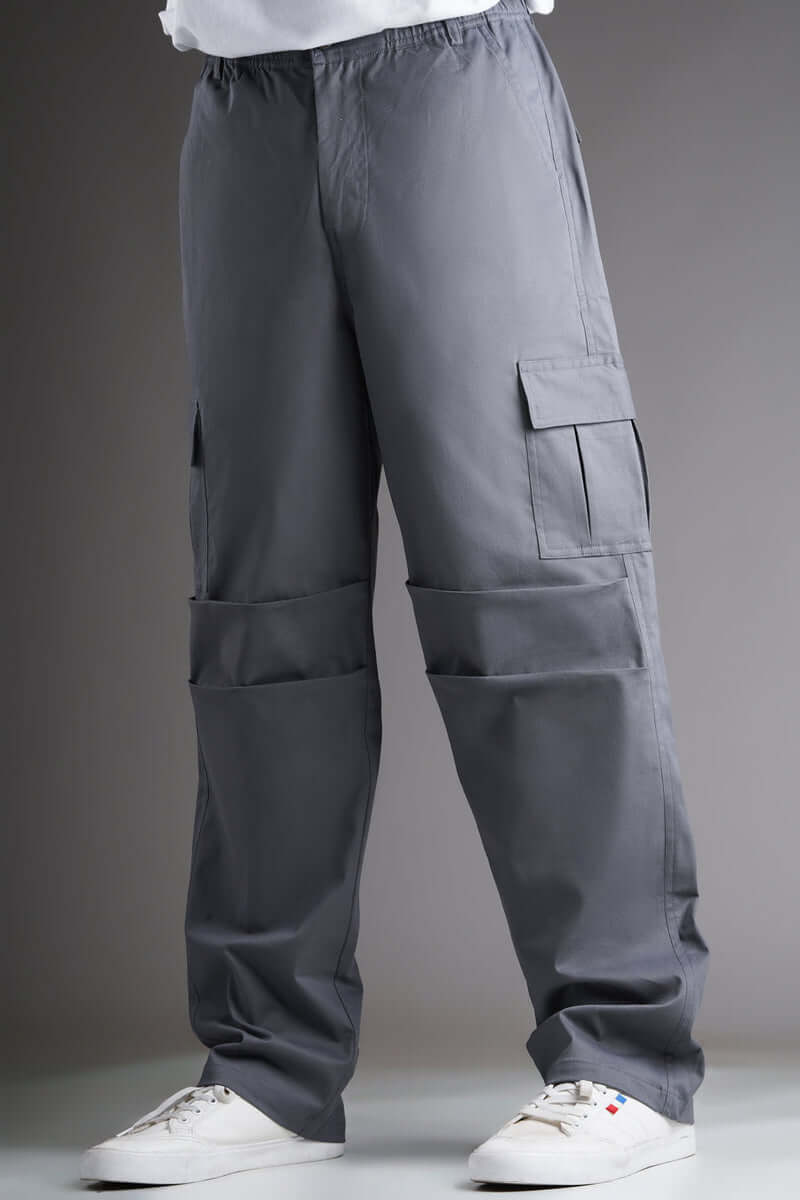 Burberry Ladies Charcoal Grey Straight Cashmere Trousers, Brand Size 6 (US  Size 4) 4564554 - Apparel - Jomashop