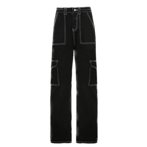 cargo pants black 1