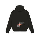 wings on fire Hoodie black 2